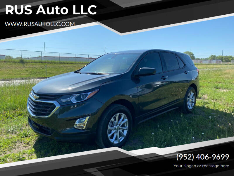 2019 Chevrolet Equinox for sale at RUS Auto in Shakopee MN