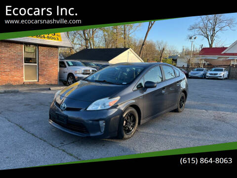 2013 Toyota Prius for sale at Ecocars Inc. in Nashville TN