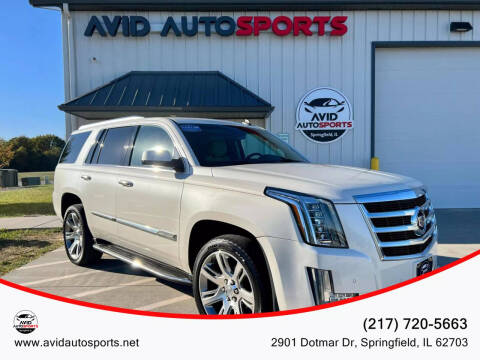 2015 Cadillac Escalade for sale at AVID AUTOSPORTS in Springfield IL