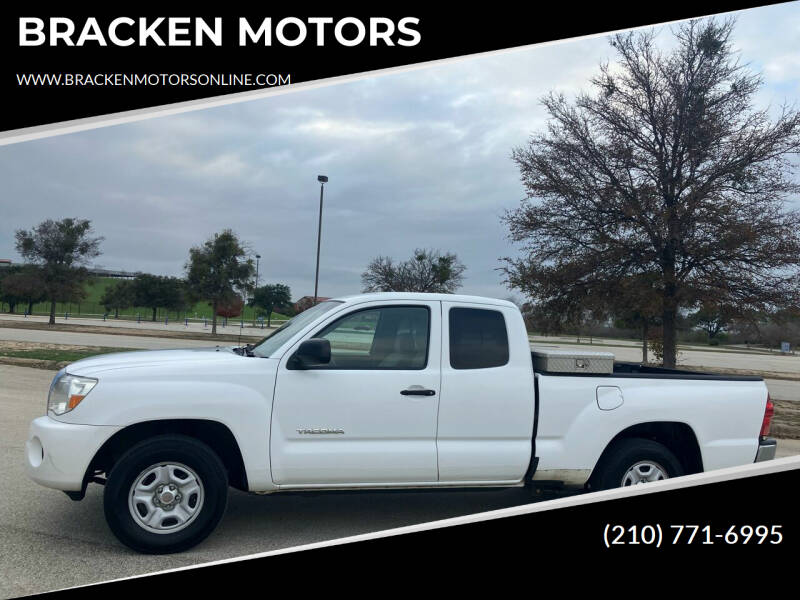 2007 Toyota Tacoma for sale at BRACKEN MOTORS in San Antonio TX