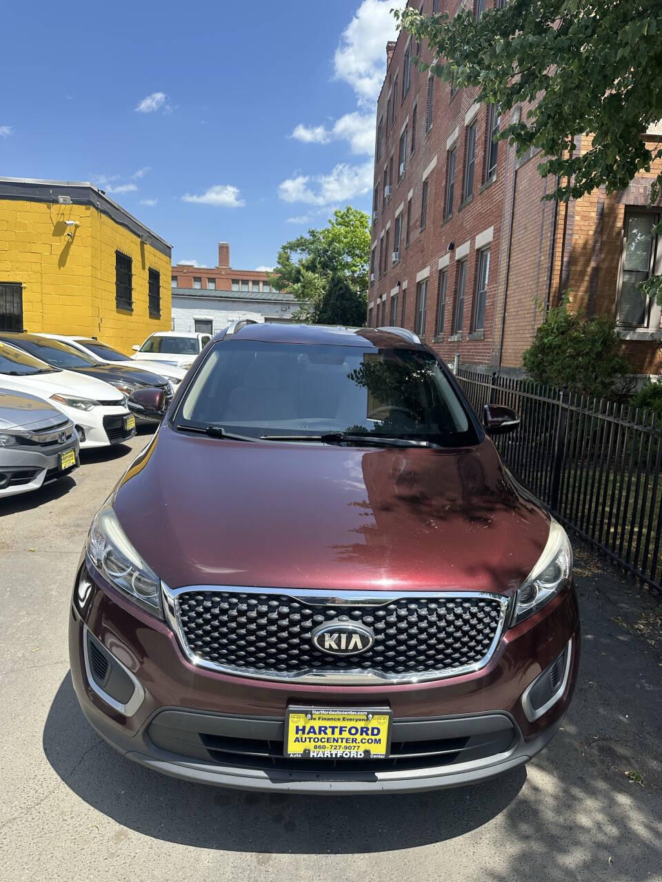 Red 2018 Kia Sorento LX V6 AWD LX V6 4dr SUV 2