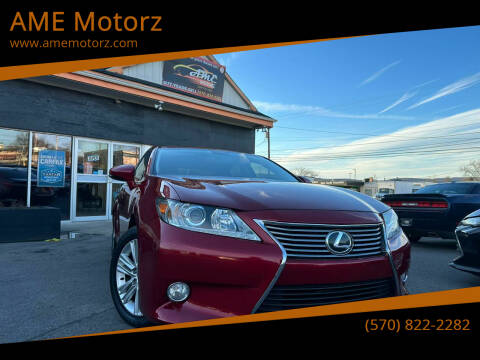 2015 Lexus ES 350 for sale at AME Motorz in Wilkes Barre PA