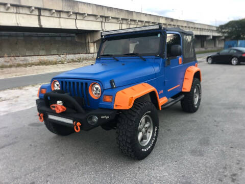 1999 Jeep Wrangler for sale at Florida Cool Cars in Fort Lauderdale FL
