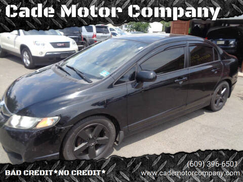 2009 Honda Civic for sale at Cade Motor Company in Lawrence Township NJ
