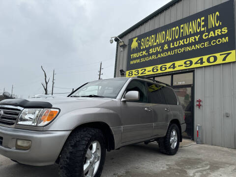 2005 Toyota Land Cruiser for sale at Sugarland Auto Finance in Houston TX