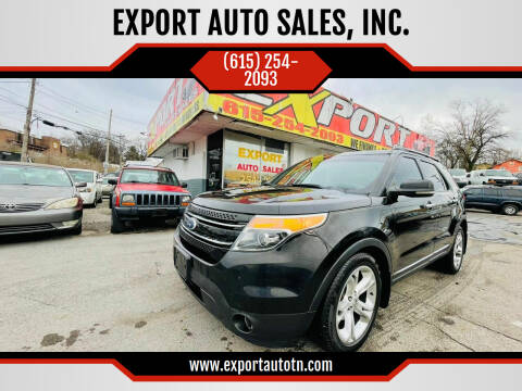 2011 Ford Explorer for sale at EXPORT AUTO SALES, INC. in Nashville TN