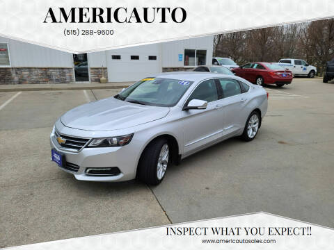 2014 Chevrolet Impala for sale at AmericAuto in Des Moines IA