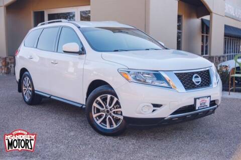 2015 Nissan Pathfinder for sale at Mcandrew Motors in Arlington TX