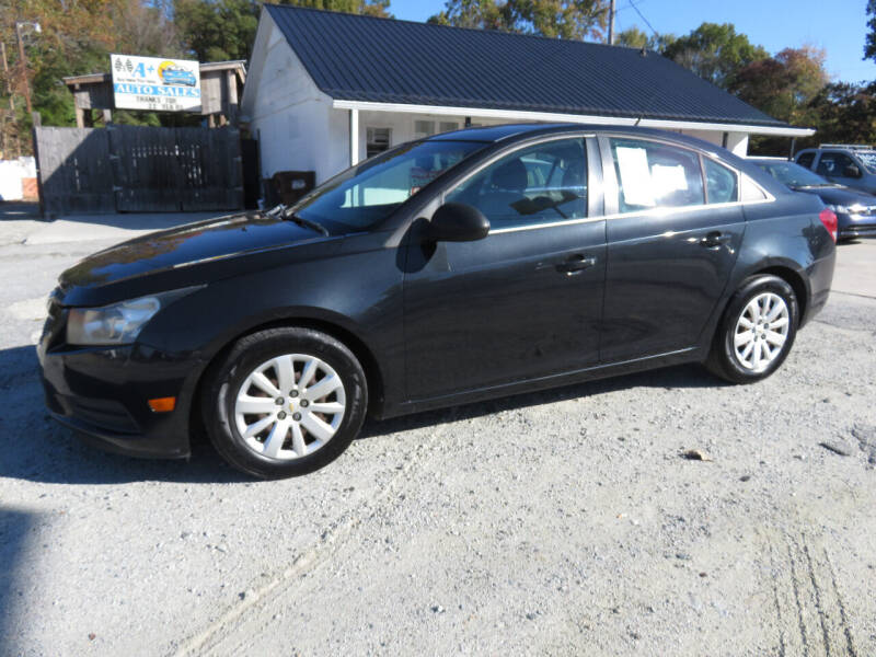 2011 Chevrolet Cruze for sale at A Plus Auto Sales & Repair in High Point NC
