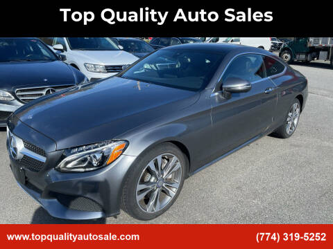 2017 Mercedes-Benz C-Class for sale at Top Quality Auto Sales in Westport MA