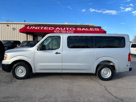 2018 Nissan NV for sale at United Auto Sales in Oklahoma City OK