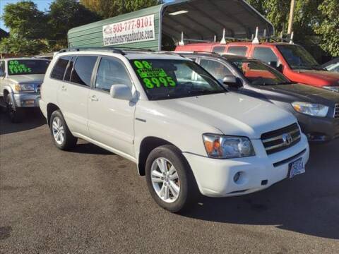 2007 Toyota Highlander Hybrid for sale at steve and sons auto sales in Happy Valley OR