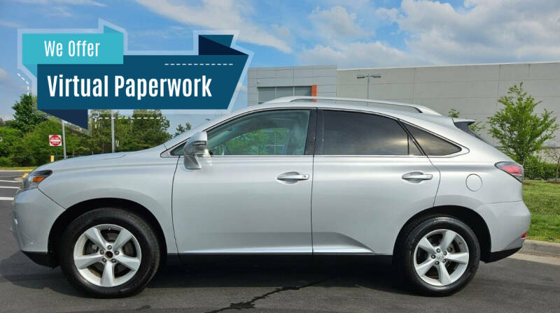 Used 2013 Lexus RX F Sport with VIN 2T2BK1BA1DC212802 for sale in Chantilly, VA