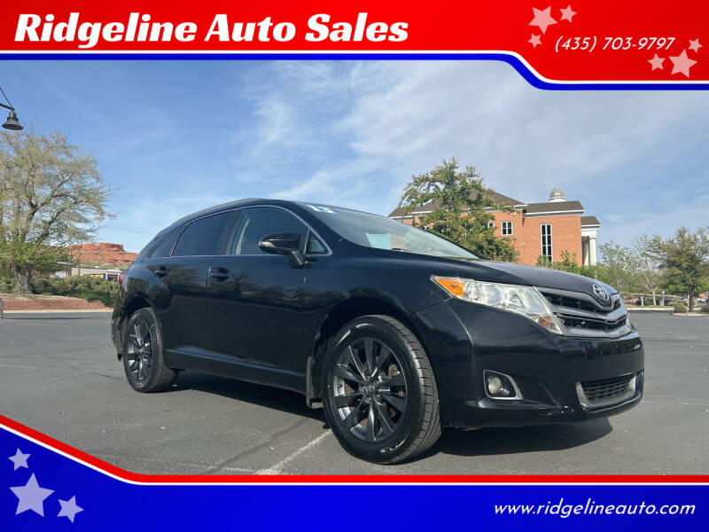 2013 Toyota Venza for sale at Ridgeline Auto Sales in Saint George UT