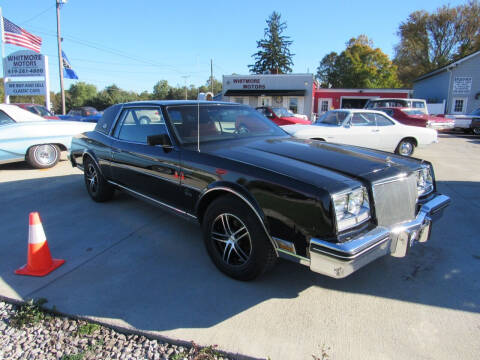 1985 Buick Riviera for sale at Whitmore Motors in Ashland OH