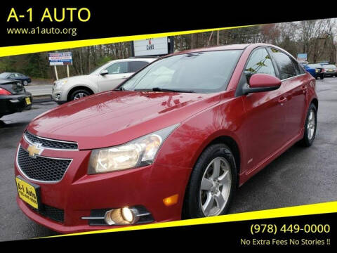 2013 Chevrolet Cruze for sale at A-1 Auto in Pepperell MA