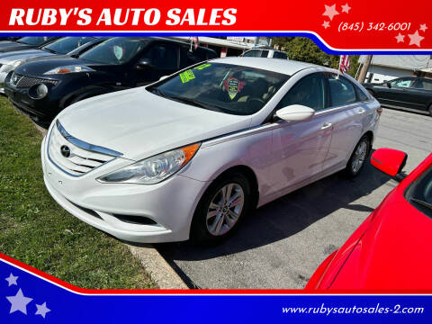 2012 Hyundai Sonata for sale at RUBY'S AUTO SALES in Middletown NY
