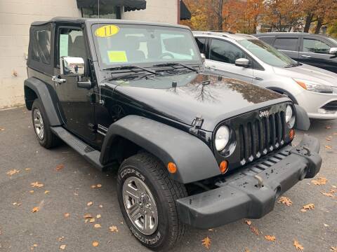 2011 Jeep Wrangler for sale at QUINN'S AUTOMOTIVE in Leominster MA