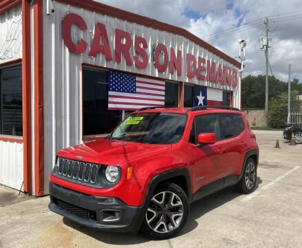2015 Jeep Renegade for sale at Cars On Demand 3 in Pasadena TX