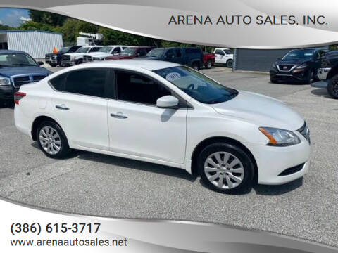 2014 Nissan Sentra for sale at ARENA AUTO SALES,  INC. in Holly Hill FL