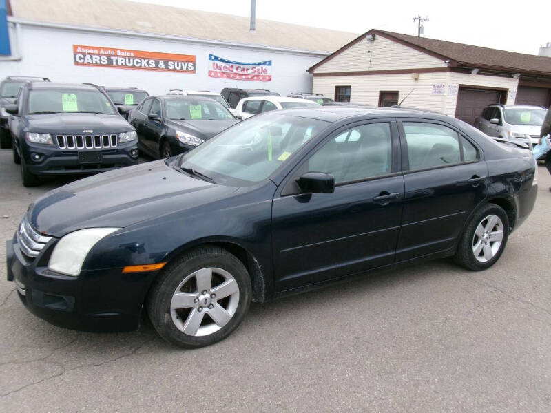 2009 Ford Fusion for sale at Aspen Auto Sales in Wayne MI