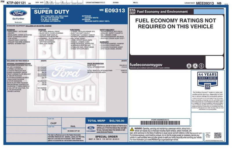 2021 Ford F-350 Super Duty