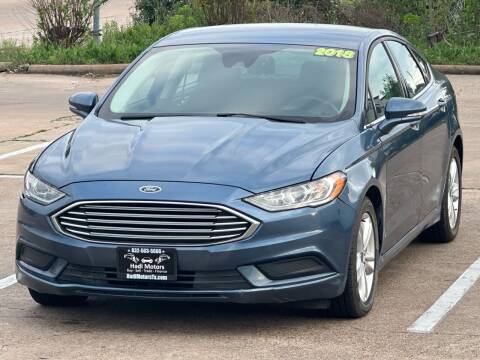 2018 Ford Fusion for sale at Hadi Motors in Houston TX