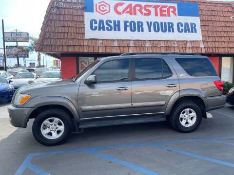 2007 Toyota Sequoia for sale at CARSTER in Huntington Beach CA