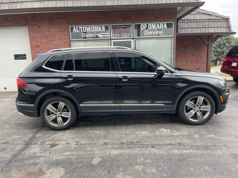 2018 Volkswagen Tiguan for sale at AUTOWORKS OF OMAHA INC in Omaha NE