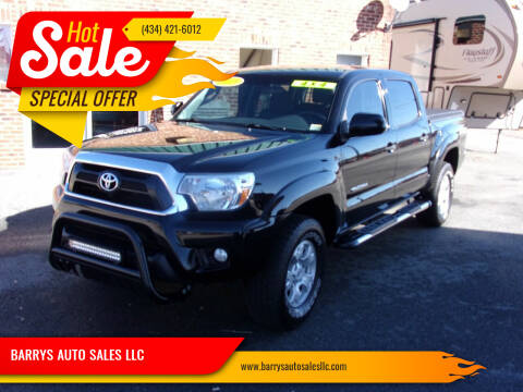 2015 Toyota Tacoma for sale at BARRYS AUTO SALES LLC in Danville VA