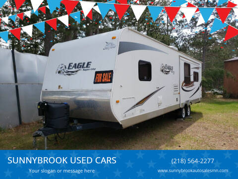 2012 Jayco eagle 298res for sale at SUNNYBROOK USED CARS in Menahga MN