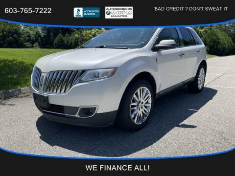 2012 Lincoln MKX for sale at Auto Brokers Unlimited in Derry NH
