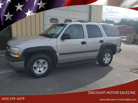 2005 Chevrolet Tahoe for sale at Discount Motor Sales inc. in Ludlow MA