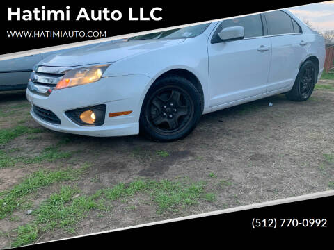 2011 Ford Fusion for sale at Hatimi Auto LLC in Buda TX