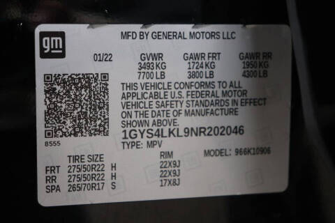 2022 Cadillac Escalade ESV Premium Luxury