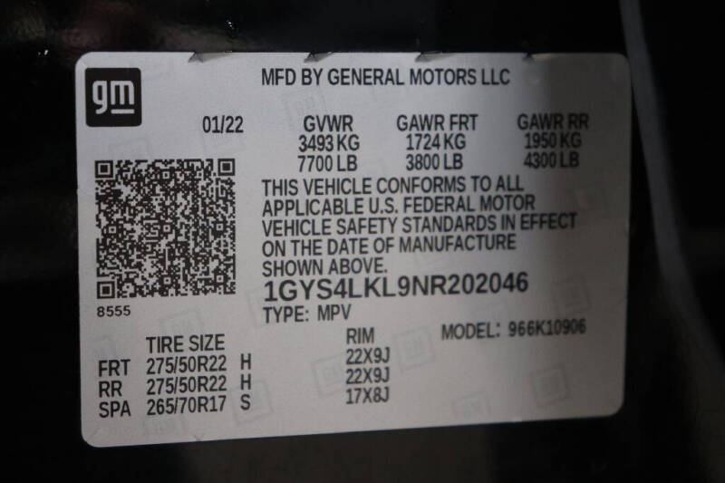 2022 Cadillac Escalade ESV Premium Luxury