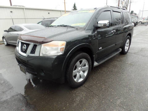 2008 Nissan Armada for sale at Gold Key Motors in Centralia WA