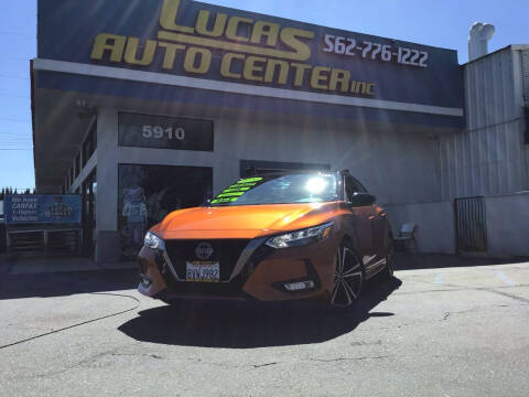 2021 Nissan Sentra for sale at Lucas Auto Center Inc in South Gate CA