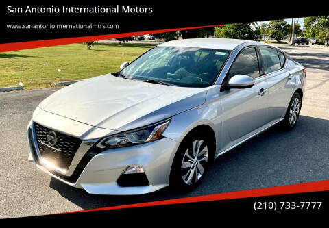 2020 Nissan Altima for sale at San Antonio International Motors in San Antonio TX