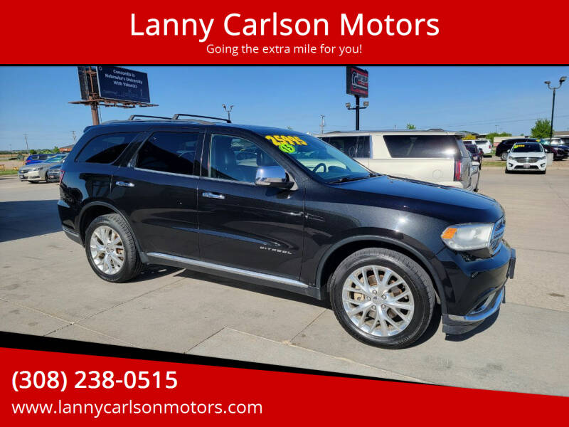 2015 Dodge Durango for sale at Lanny Carlson Motors in Kearney NE