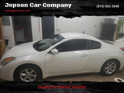 2008 Nissan Altima for sale at Jepson Car Company in Saint Clair MI