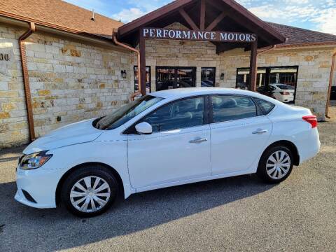 2019 Nissan Sentra for sale at Performance Motors Killeen Second Chance in Killeen TX