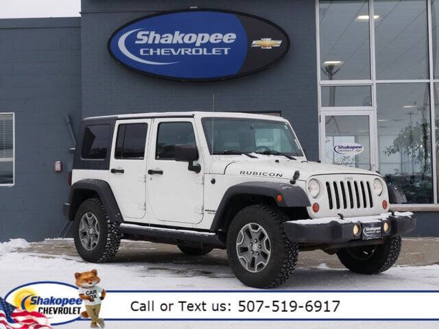 2010 Jeep Wrangler Unlimited for sale at SHAKOPEE CHEVROLET in Shakopee MN