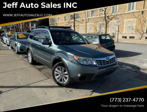 2013 Subaru Forester for sale at Jeff Auto Sales INC in Chicago IL