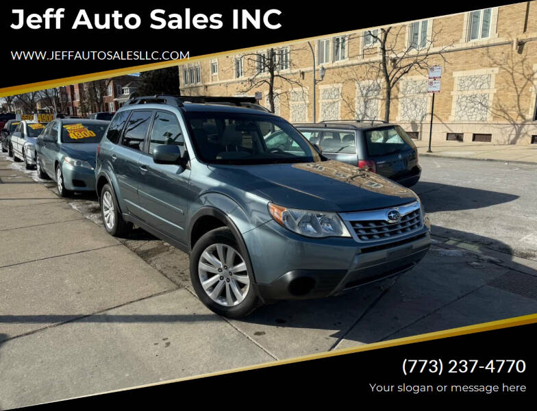 2013 Subaru Forester for sale at Jeff Auto Sales INC in Chicago IL