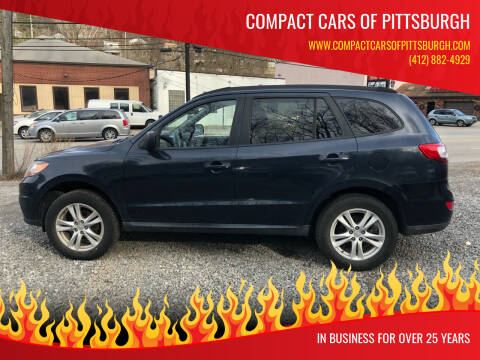2010 Hyundai Santa Fe for sale at Compact Cars of Pittsburgh in Pittsburgh PA