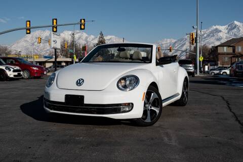 2013 Volkswagen Beetle Convertible for sale at UTAH AUTO EXCHANGE INC in Midvale UT