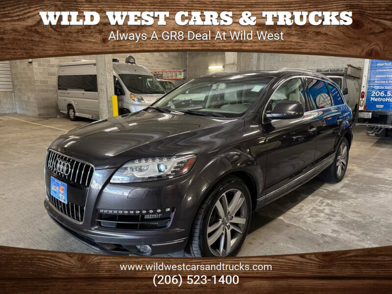 2013 Audi Q7 for sale at Wild West Cars & Trucks in Seattle WA