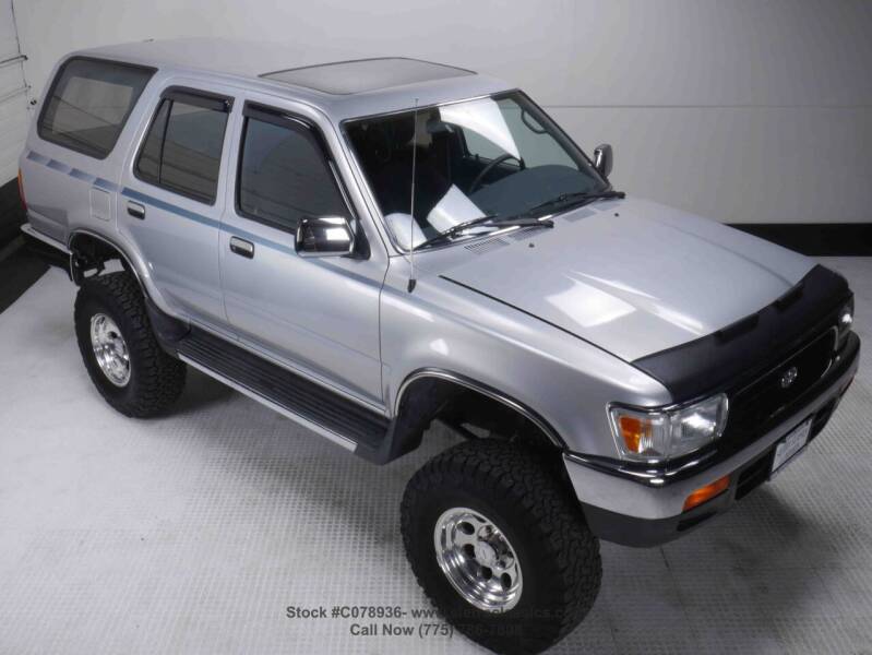 1992 Toyota 4Runner for sale at Sierra Classics & Imports in Reno NV