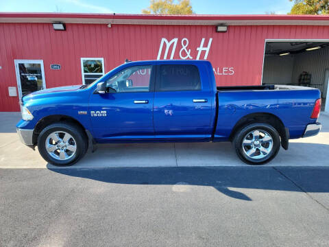 2016 RAM 1500 for sale at M & H Auto & Truck Sales Inc. in Marion IN